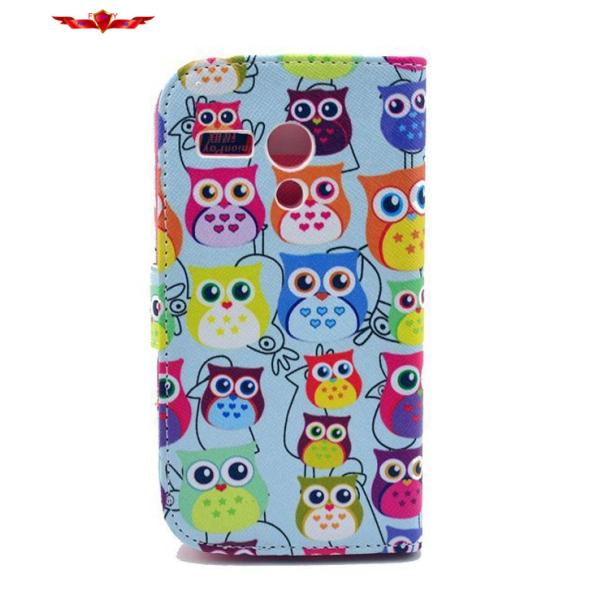 Dirtproof/Shockproof MOTO G PU Cartoon Cover Cases 12Types Durable