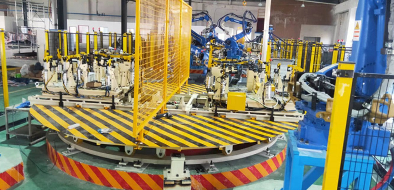 Машинное отделение Yaskawa Shougang и проект Turntable пола
