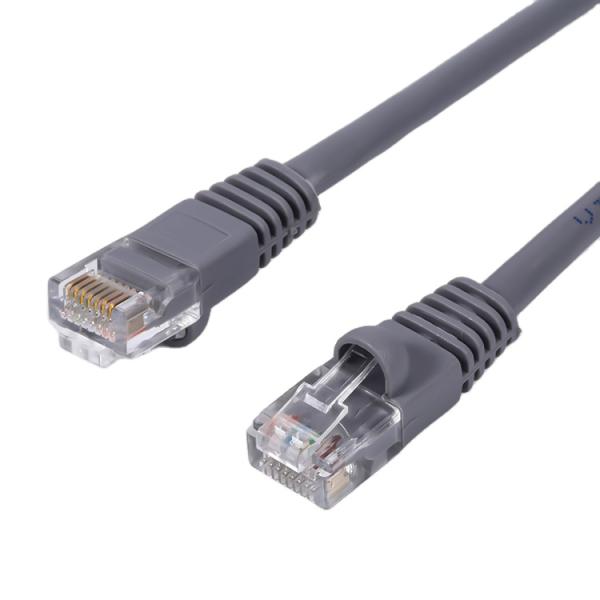 Cat5E Cat 6 Cat6a UTP Ethernet Patch Cable Round For Communicate
