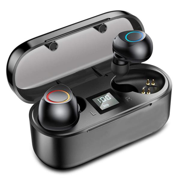  				True Wireless Workout Sport Tws Digital Display Waterproof Earbuds 	        