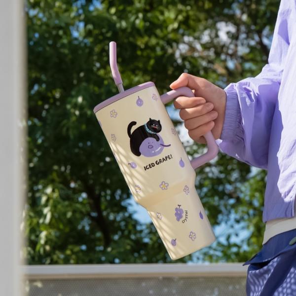 Taza de agua caliente eléctrica ligera portátil y duradera para taza de termo