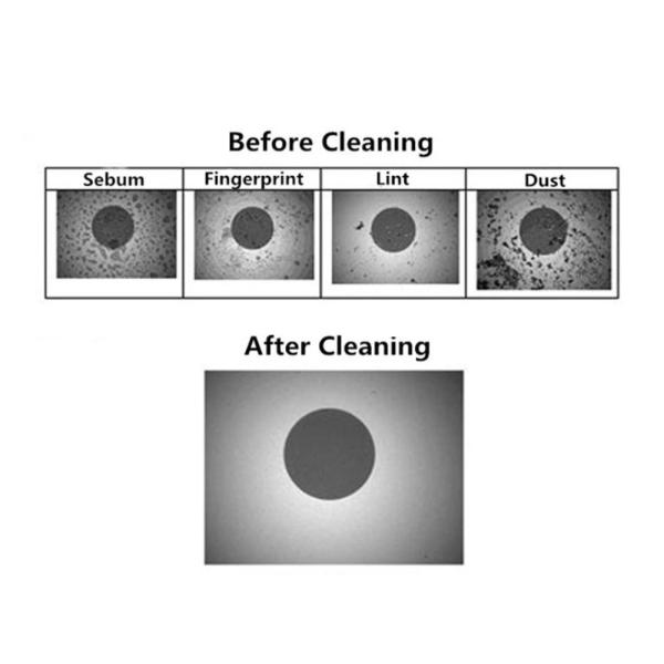 Plastic Fiber Optic Cable Tools Optical Fiber Connector Ferrule Cleaning Box