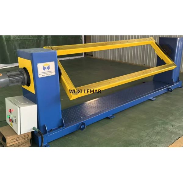 650MM Headstock Tailstock Rotary Welding  Positioner 0.1 - 1rpm  0.75kw