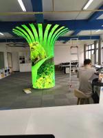 Forma de árvore florida P2 Sala de exposições interior Ecrãs de exibição LED flexíveis