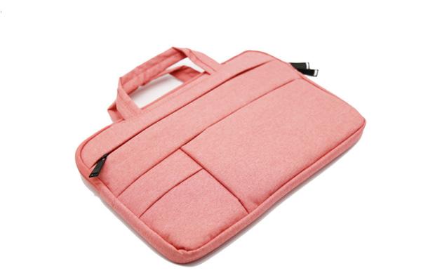Cor EVA Laptop Case Messenger Bag feita sob encomenda do rosa, caixa dura do portátil para a mulher