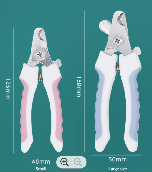 Cortador de preparación de acero inoxidable Clippers del clavo de los gatos de los perros de las tijeras del animal doméstico