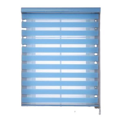 Waterproof Roller Zebra Blinds , Horizontal Roller Shades For Living Room