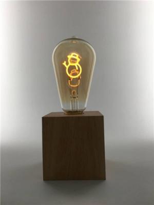 Snowman 1.5W 210lm A19 E26  ecorative Filament Bulb