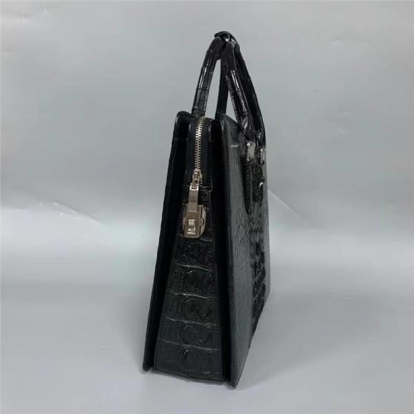 Business Style Genuine Crocodile Skin Men's Laptop Briefcase Exotic Real Alligator Leather Male Large Working Handbag