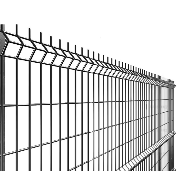 Galvanized Mesh 3d Curved Fence For Airport Railway Prison