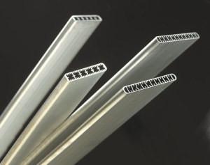 MultiPort Extrusions / Microchannel Aluminum Extruded Tubes 1100 / 3003 / 3102