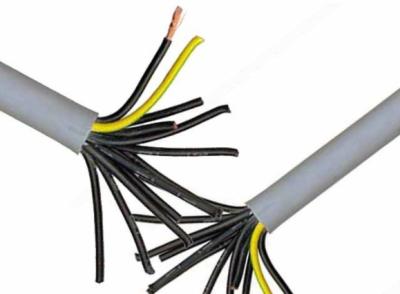 Temperatura de funcionamento larga do cabo de controle 2.5mm do condutor da máquina industrial multi