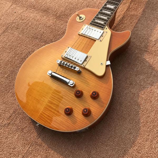 Custom Shop NEW LP Standard 1959 R9 electric guitar, Flame Maple Top, Rosewood Electric guitar with hard case