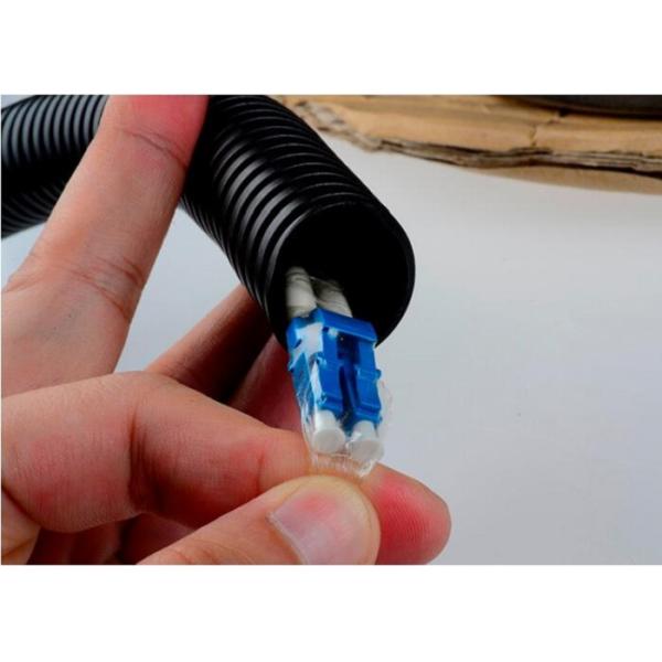 Кабель стекловолокна дуплекса гибкого провода оптического волокна базовой станции водоустойчивый на открытом воздухе