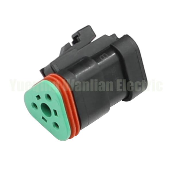 3 штифта DEUTSCH Автомобильные разъемы DT06-3S-E005 AT06-3S-EC01BLK Flat DT Series