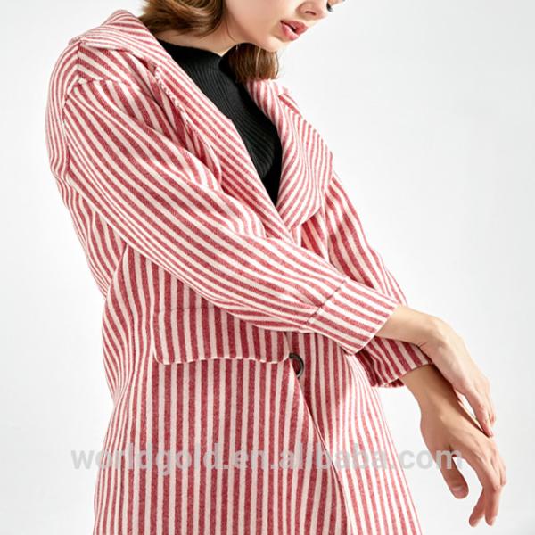 Various Color Long Women's Casual Winter Coats Ladies Overcoat With Poket