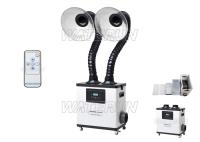 Extracteur de vapeur de laboratoire de machine d'épurateur de vapeur de laboratoire avec de doubles grands conduits/système extraction de vapeur