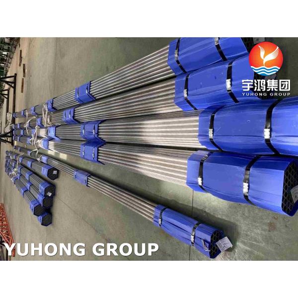 Tubo de base ASTM A179 con herida en espiral L con aleta con AL1060