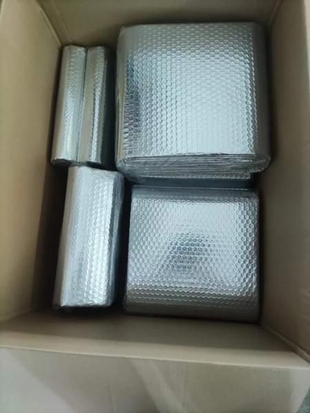 Bubble Foil Aluminium Customized Chase Blue Radiator Pipe Wrap Vapour Membrane Rolls