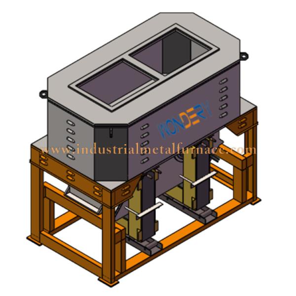 Отливка 380V силы тяжести плавя печи индукции медная