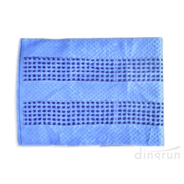 48*70cm	Blue Color Kitchen Tea Towels Quick Dry Waffle Weave