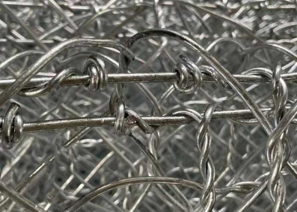2x1x1m Galvanized Gabion Basket 245gsm Zinc Coating