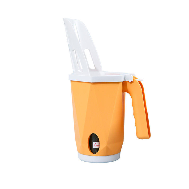 Large Capacity Waste Tank Cat Poop Scoop Cleaning Waste Plastic Quick Cat Litter Scoop All-In-One Cat Litter Scoop Set
