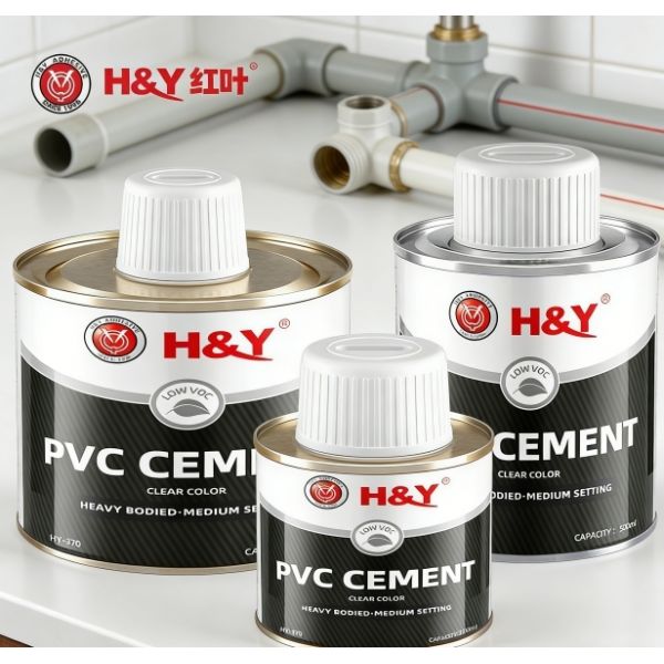 High VIscosity PVC Solvent Cement With Clear Color For Plastic Waterpipe Strong Adhesive