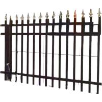 Bardage de jardin en aluminium Balustrade extérieure Clôture 100mph Résistance au vent