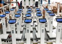 Analizador de composición médico de fichas del cuerpo, multimedias del LCD que hacen publicidad de la escala llena del análisis del cuerpo