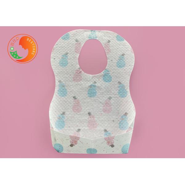 Pattern Printing Disposable Baby Bibs Non Woven Fabric Disposable Bibs