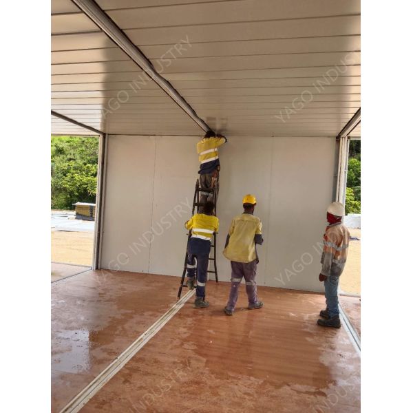 Residential Prefab Building Systems Site Office Flatpack Container House