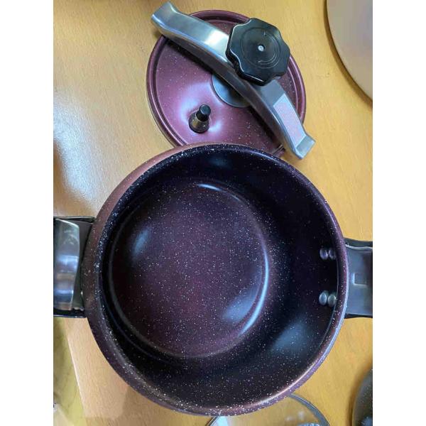 Cheap price Granite Series Non Stick Pressure Cooker 5 Litre in dubai