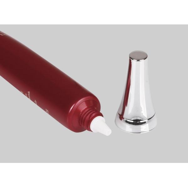Tube en plastique vide fait sur commande de bec de tube de crème d'oeil d'emballage des tubes D19mm 10-25ml de compression