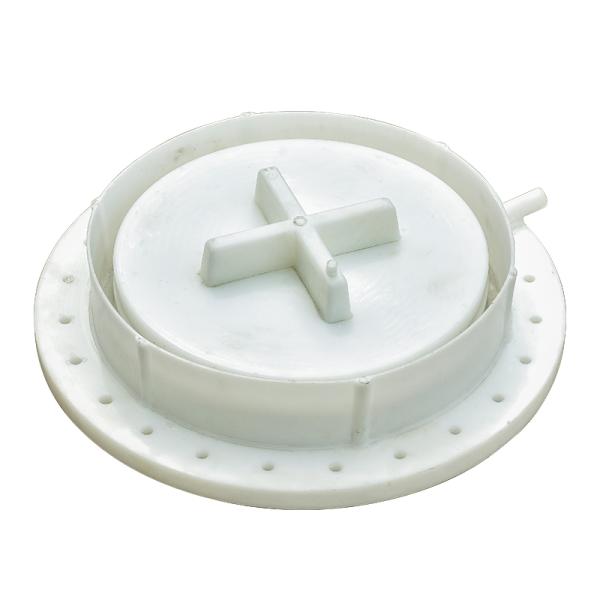 Chemical Tank Truck Full Plastic Manhole Cover with -40°- 70° Design Temperature