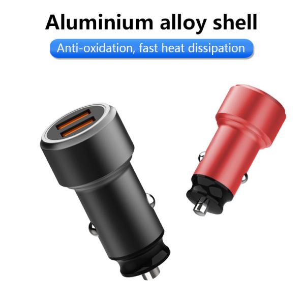 FQC18-1 Dual QC3.0 USB CAR CHARGER  Universal Compatible USB CAR CHARGER for all electronics cheap price