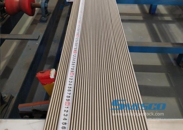 Duplex 2205 Polished Stainless Steel Seamless Tube ASTM A789 For Offshore
