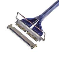 Hd Micro câble coaxial 30P 20728 20777-030t-01 0,4 mm de crête Connecteur micro-coaxial de type d'accouplement horizontal
