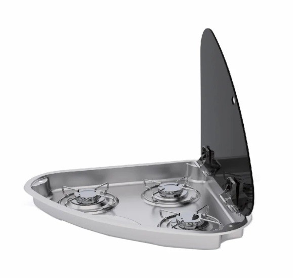 Hot Sales RV Cooker Gas Built-in 1/2/3 Burner camping Gas Stove With Sink LPG