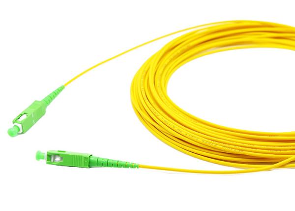 Sm G652D Dia2mm Fiber Optic Communication Cable SC APC To SC APC