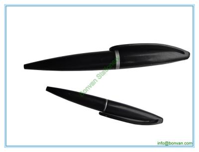short promotional pen for resort use, printed resort pen