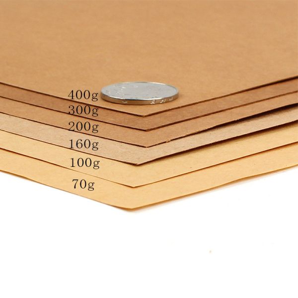 OEM A3 A4 Brown Kraft Writing Paper For Laser Inkjet Printer Card