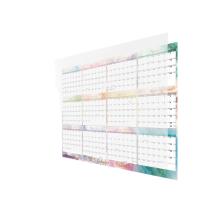 Calendrier murale personnalisé en spirale avec thème de vacances / saisonniers et impression en couleurs