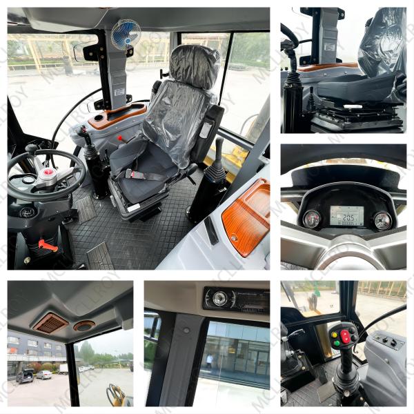 Сочлененный компактный буровой погрузчик MCLLROY MB30-40D 4 м Глубина копания 75-92 кВт