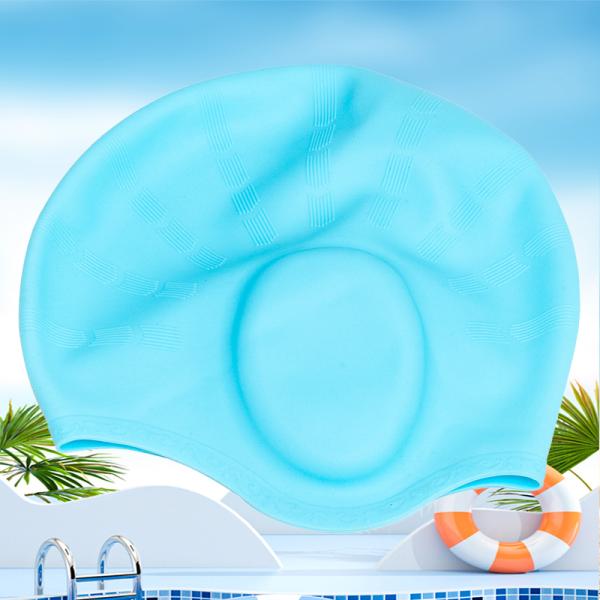 Gorro de natación de silicona premium: Elegante, ultra cómodo y duradero para un rendimiento de natación sin esfuerzo