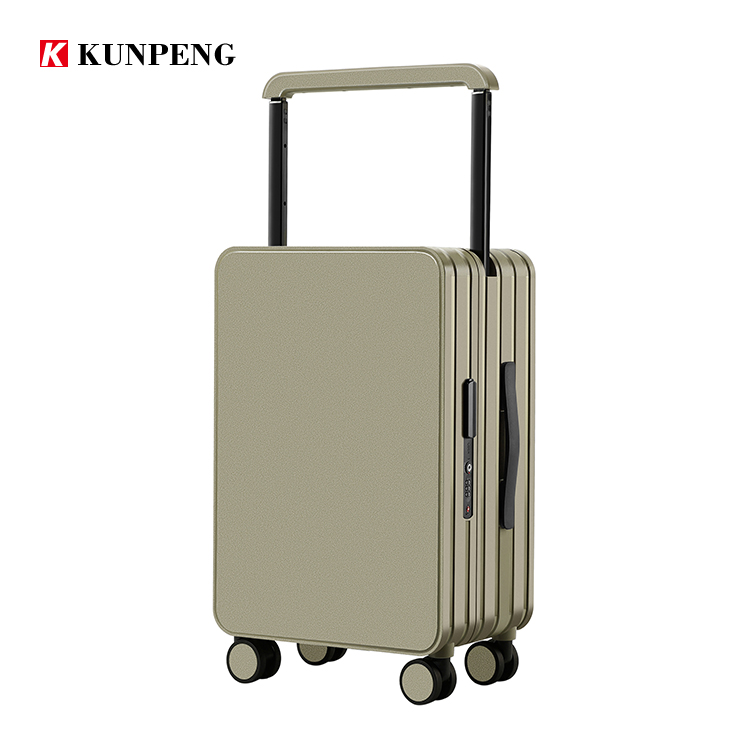 Luxury Unisex Customizable Hard Shell Carry-On Suit Case Wide Pull Rod Universal Spinner Wheel TSA Lock Durable PC Popular