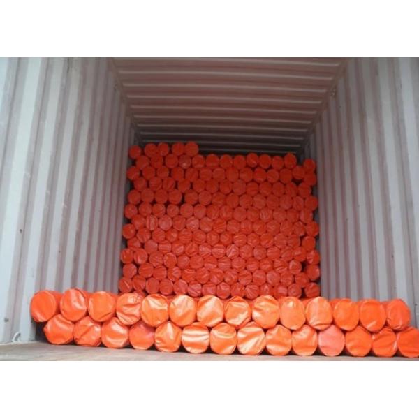Цветная ПВХ покрытая брезентная полиэстерная ткань в рулонах 1000D X 1000D 20X20 650 Gsm