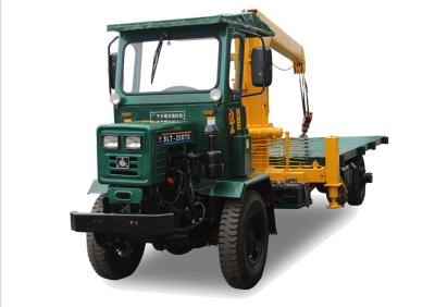 18HP Small Articulated Dump Truck , 1 Ton Agricultural Truck Full Hydraulic Steering