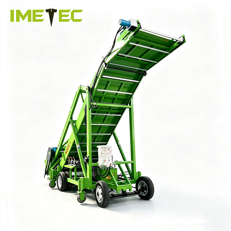 Integrated Silage Loader Reclaimer Dairy Cattle Equipment For Forage Digging Taking
