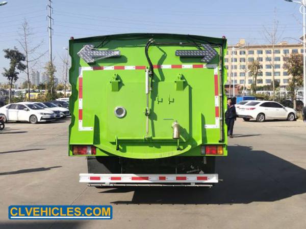 ISUZU KV100 130hp 5000L Water 5000L Garbage Tank Sweeper Truck